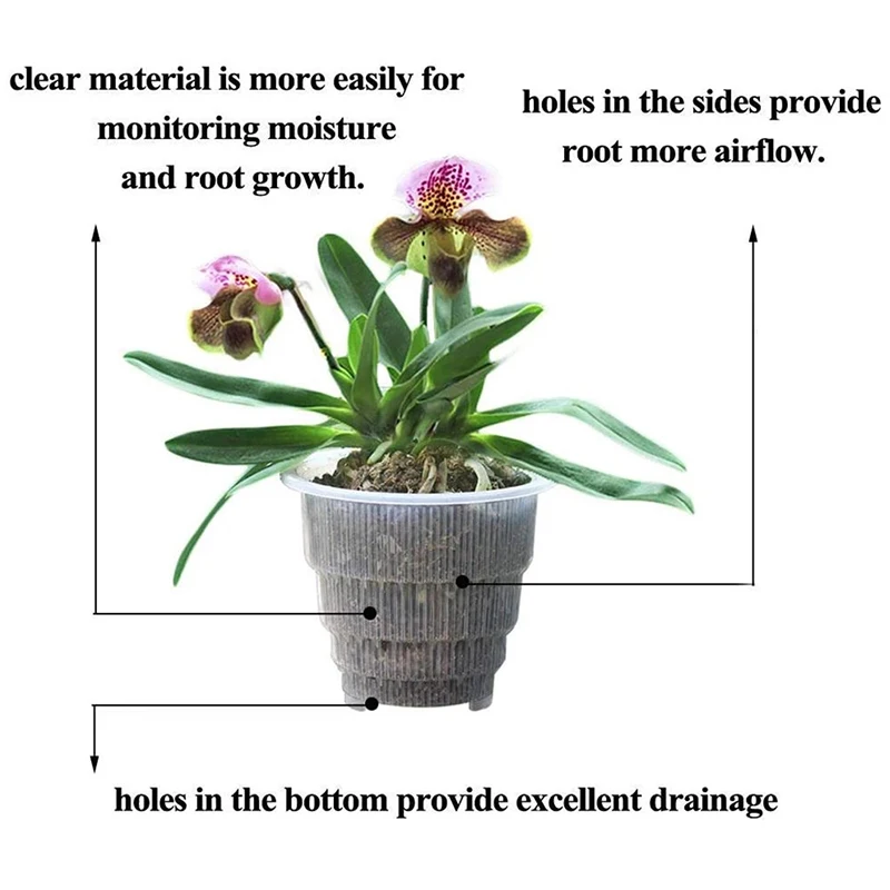 1PC Гидропонный сетчатый горшок для колонизации, корзина для выращивания аэропонических растений, клонирование, питомник без почвы.