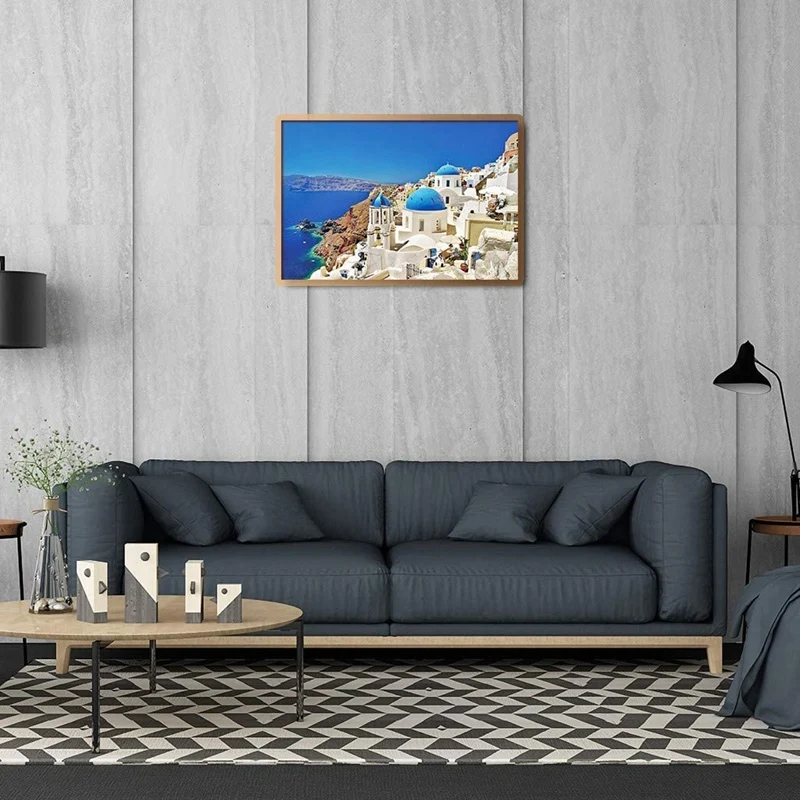 

Puzzles for Adults 1000 Pieces Puzzles Aegean Sea,Decompressing Fun Large Jigsaw Puzzle Game Toys Gift for Kids Adults