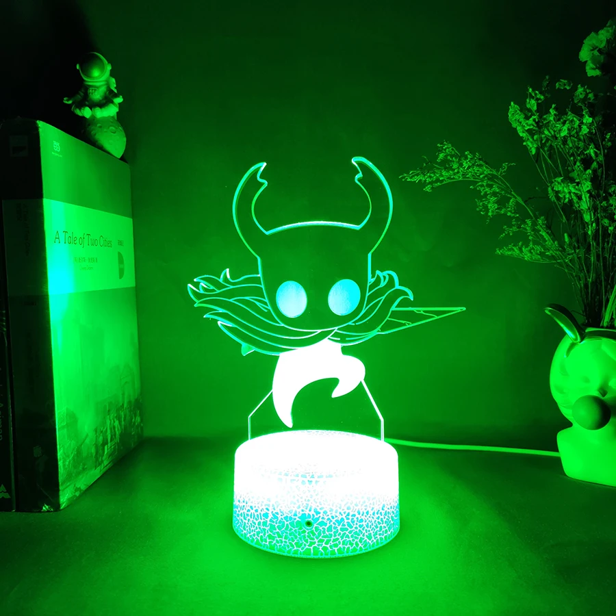 Hollow Knight фигурка плеер Hornet DIY Рисунок арт лазерной гравировкой акриловая вверх