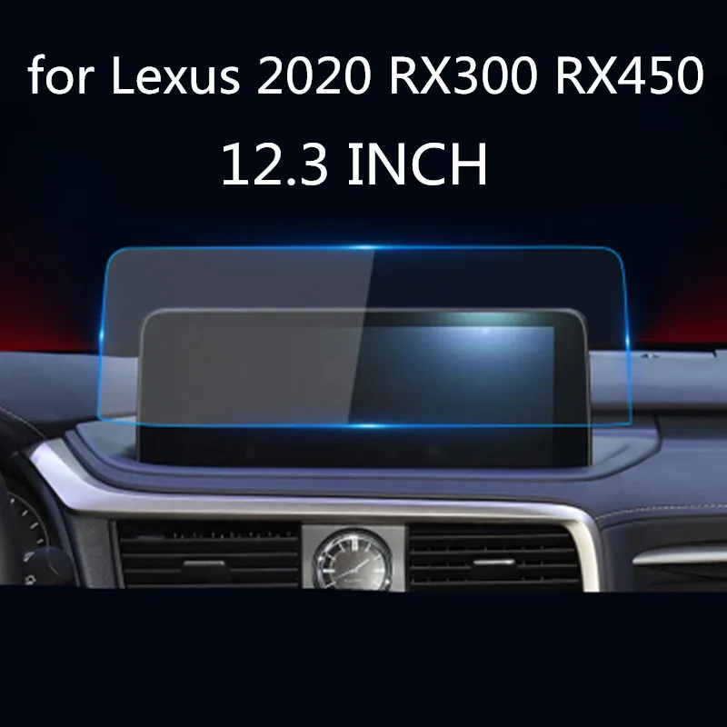 for lexus rx300 rx450 2020 car navigation screen protector tempered glass film touch screen accessories free global shipping