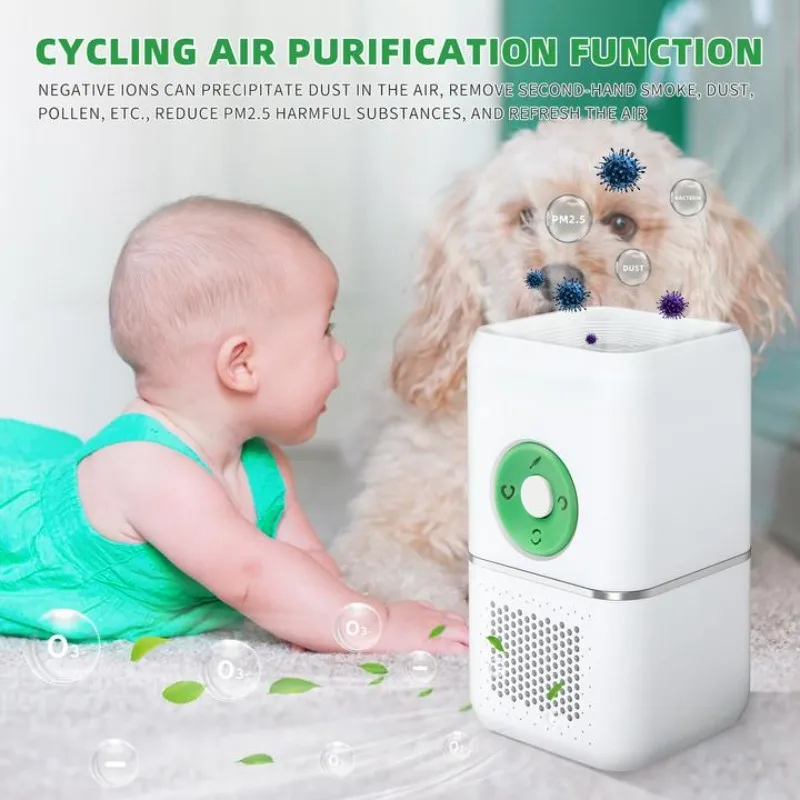 Preço Cornmi Id Plug-in Desinfetante Mini Purificador De Ar 3 Em 1 Modo Multifunções Doméstico íon Negativo Espanar Formaldeído Remoção