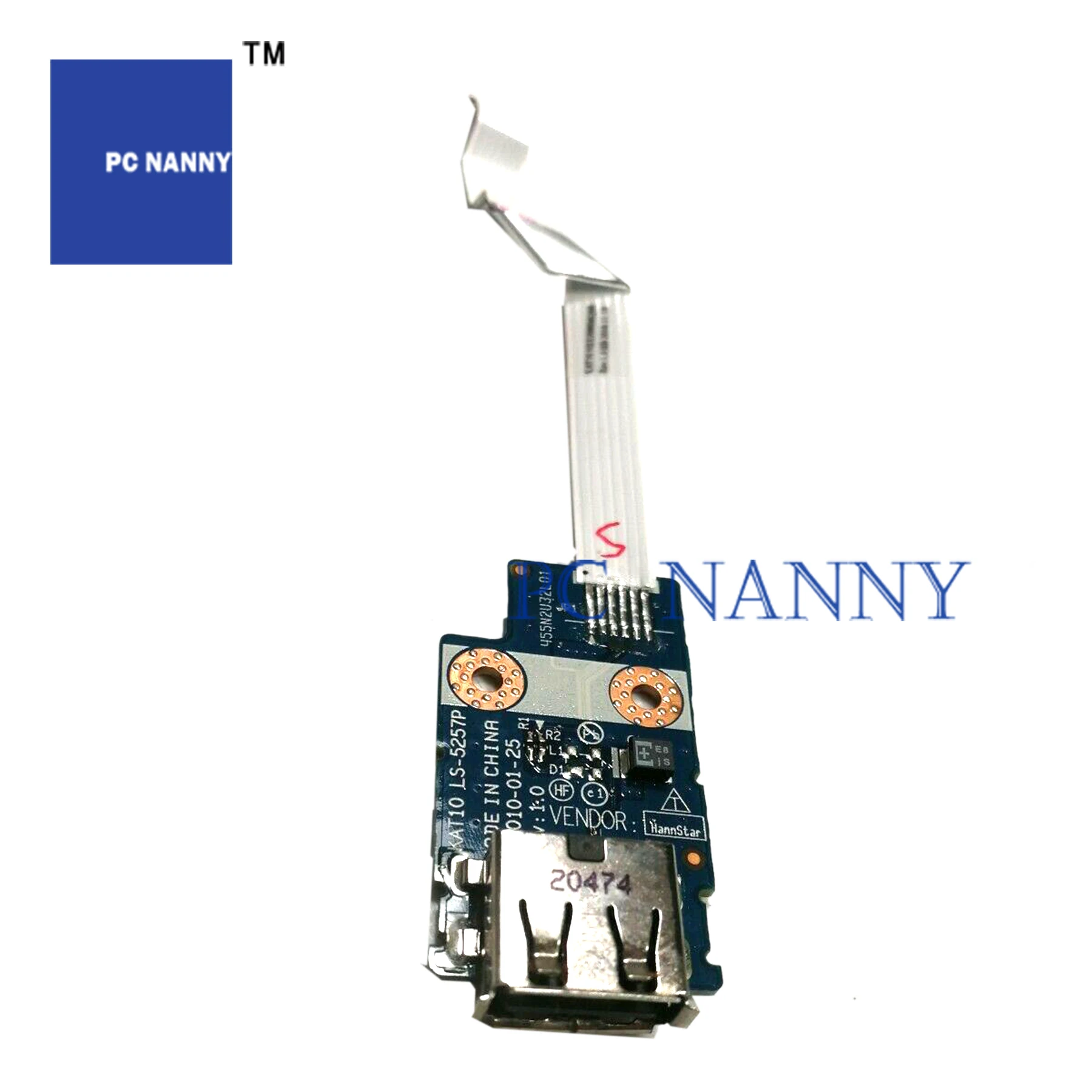 Коннектор PCNANNY для HP EliteBook 2540p SATA LS-5256P PK37B004X00 TOUC AD usb-плата LS-5257P тест - купить по