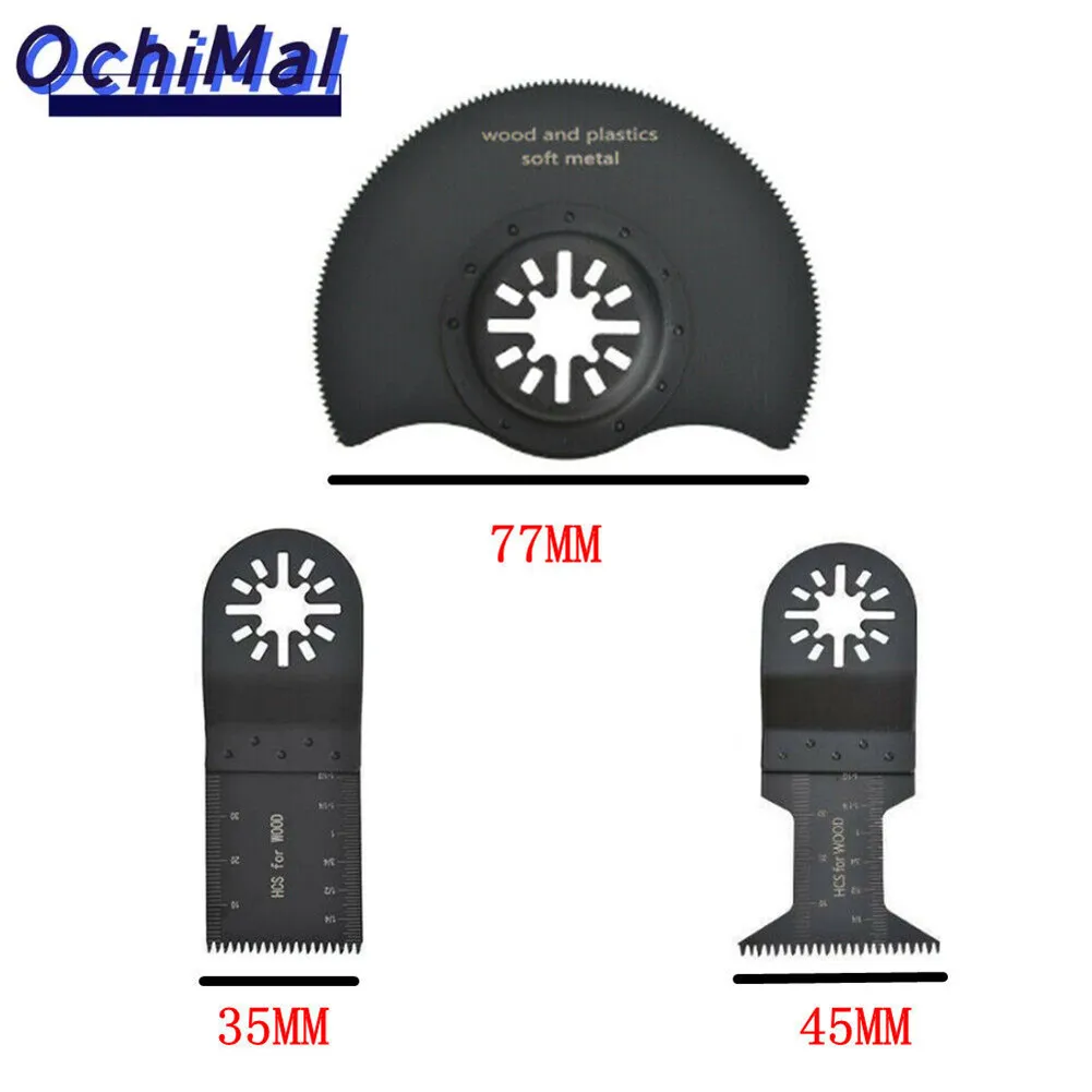 Многофункциональный инструмент из 15 предметов, аксессуар для Fein BSH MKT, многофункциональный инструмент, древесно-мягко-металлическое колеблющееся полотно пилы для базовых досок