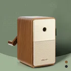 Ручная точилка для карандашей Deli, 5 блоков, в стиле ретро