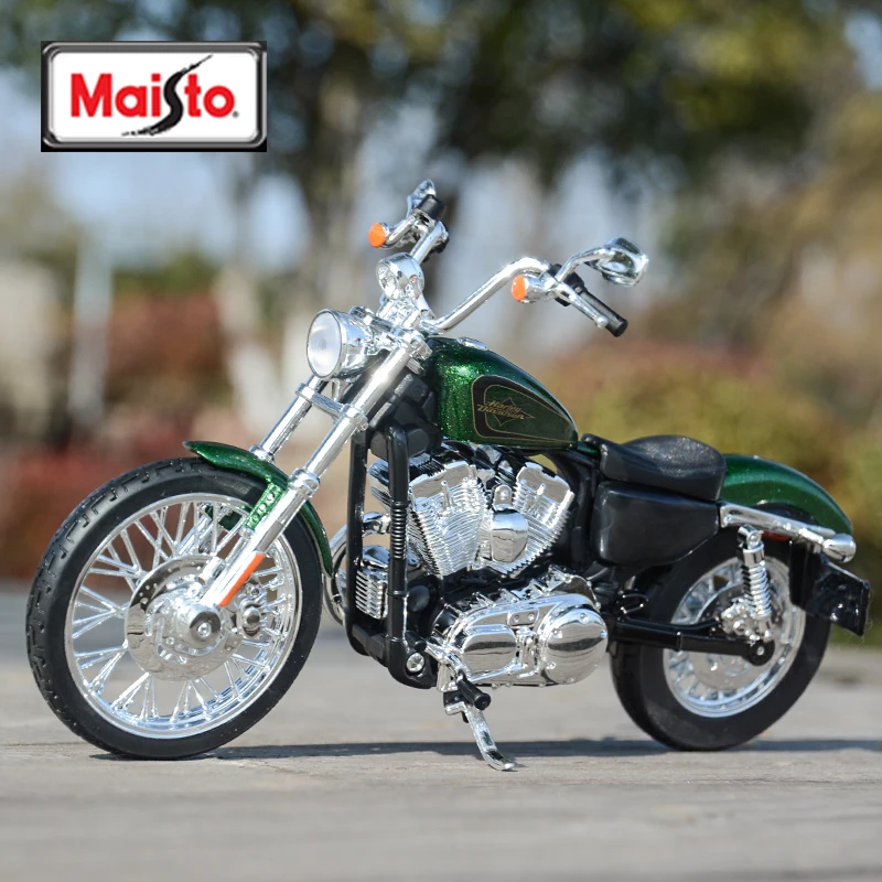 Maisto 1:12 2013 XL 1200 в игрушечный литой автомобиль коллекционные хобби модель