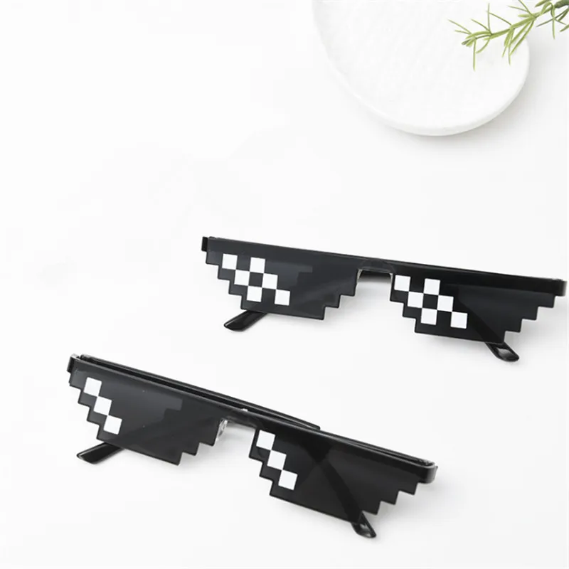 1 шт. мозаика забавные трюки очки игрушка унисекс солнцезащитные ранняя Девичья