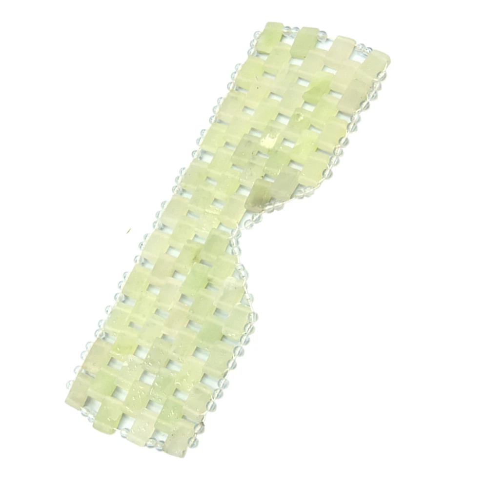 Маска для глаз из натурального нефрита массажная маска с камнями расслабления