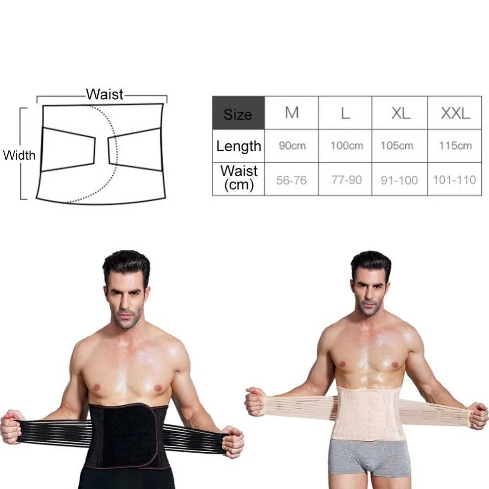 

Abdomen Waist Belt Adjustable Shapers Waist Trainer Cincher Corsets Slimming Lose Weight Workout Fat Burner Shapewear Large Size