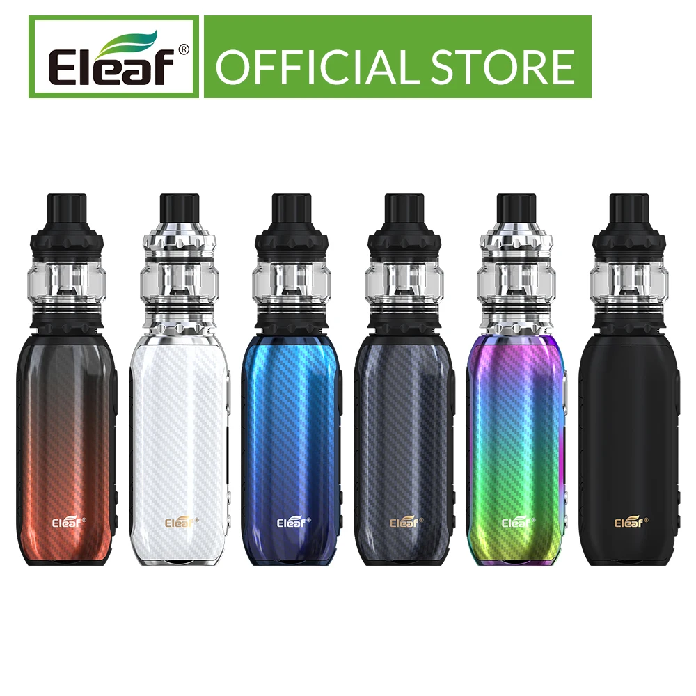 [FR] Оригинальный Eleaf iStick Rim C с 4 мл MELO 5 комплект выход 80 Вт Мощность EC-M/EC-S катушка