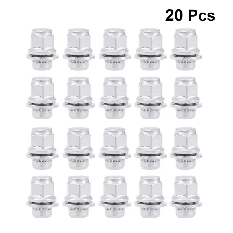 20 шт пылезащитные колпачки на Колесные гайки автомобиля Авто ступица винта