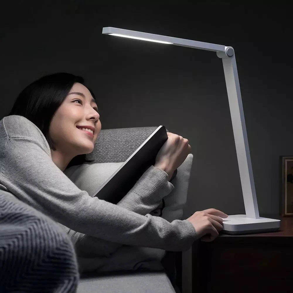 

Xiaomi Mijia Modern Table Lamp Lite LED Read Desk Lamp Student Office Table Light Portable Fold Bedside Night Light