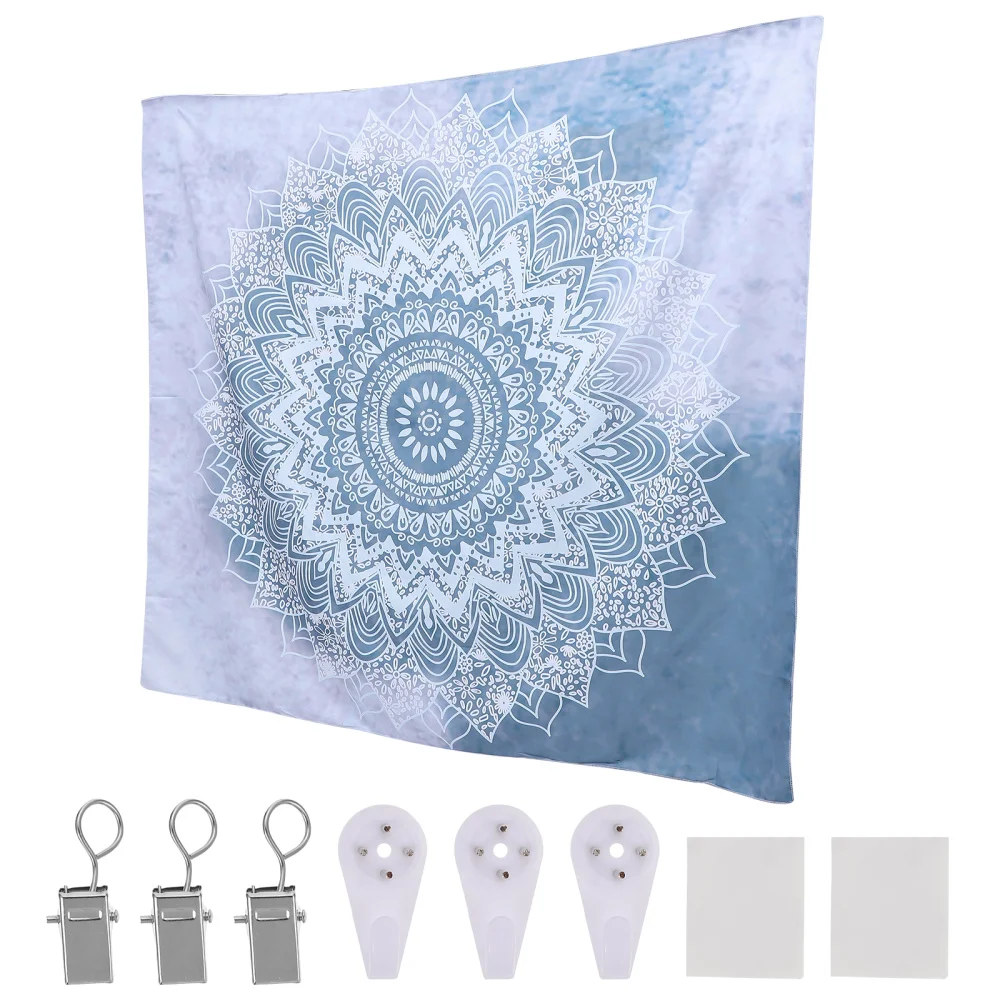 

1Pc Pretty Mandala Tapestry Wall Art Decorative Tapestry Wall Blanket for Home