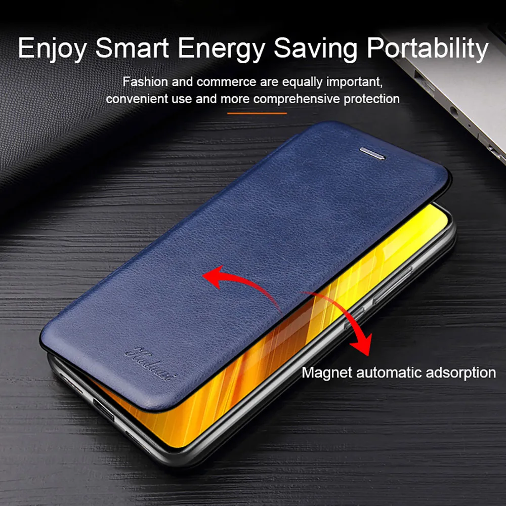 Кожаный чехол книжка с подставкой для Xiaomi Mi 10T Pro Note 10 Lite Redmi 9C 9A 8A 7A 9T 9S 9 8 7 бумажник