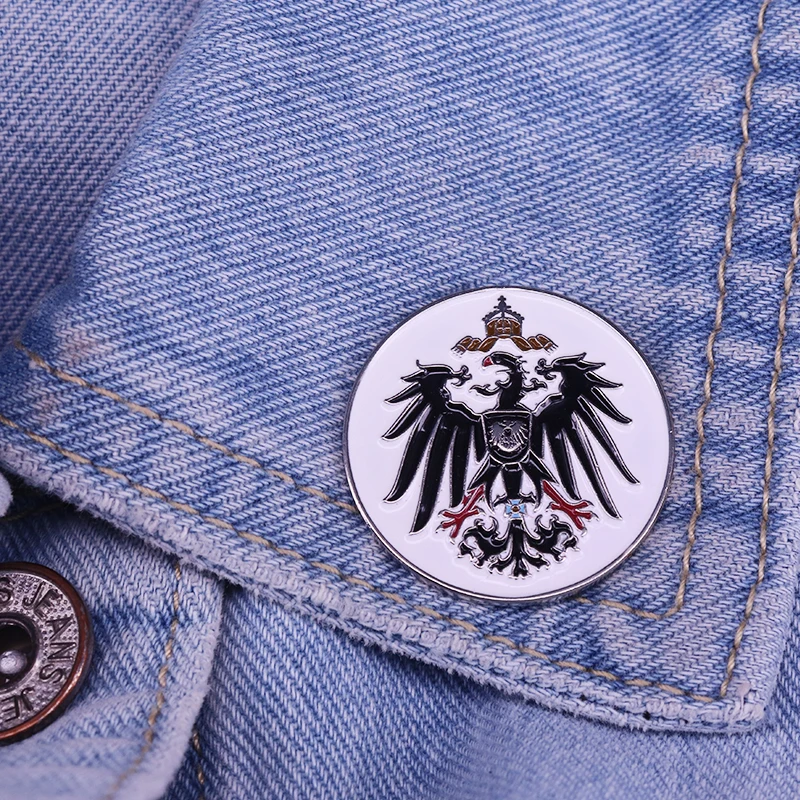Немецкая Империя брошь с орлом патриотические ювелирные изделия рубашки куртки