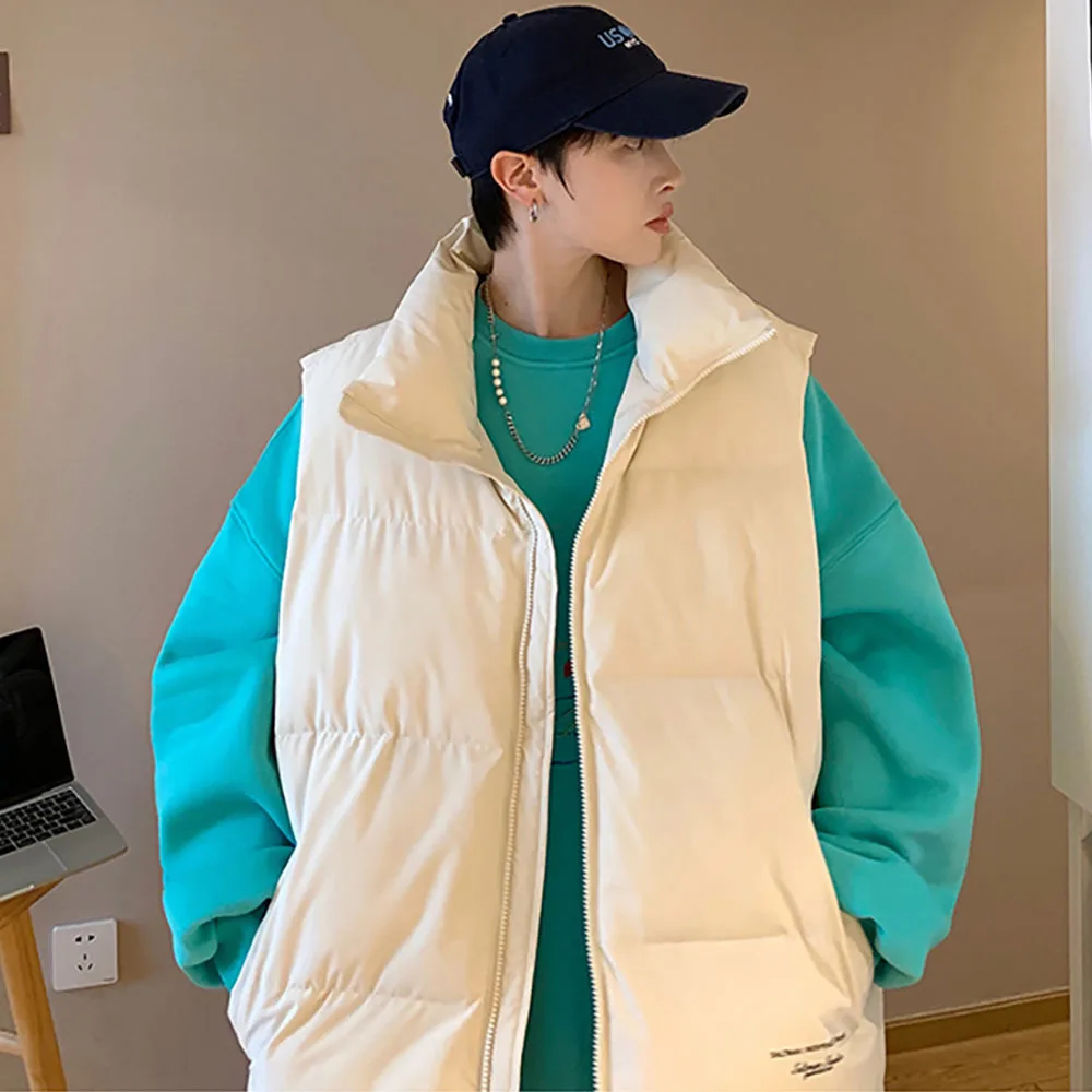 Мужская модель пузырьковое пальто 2021 зимняя парки жилеты корейская мода