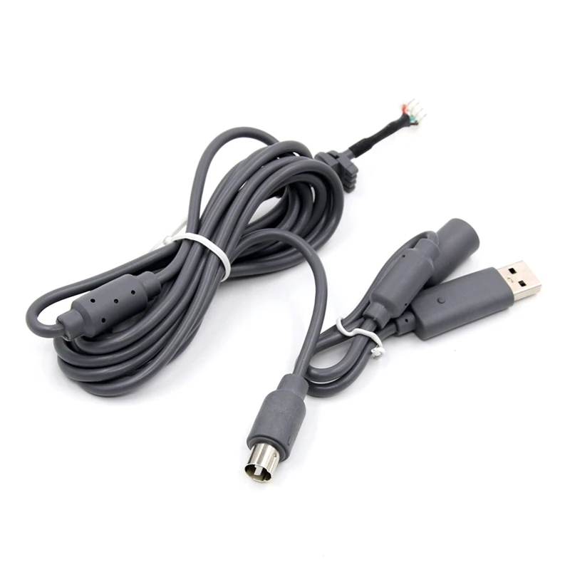High Quality USB 4 Pin For Cable Cord +Breakaway Adapter Replacement Xbox- 360 Wired Controller Accessories | Электроника