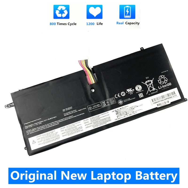 

CSMHY NEW 45N1070 45N1071 Laptop Battery Lenovo ThinkPad X1 Carbon Series 3444 3448 3460 Series 3460 4ICP4 56 128 14.8V 46Wh