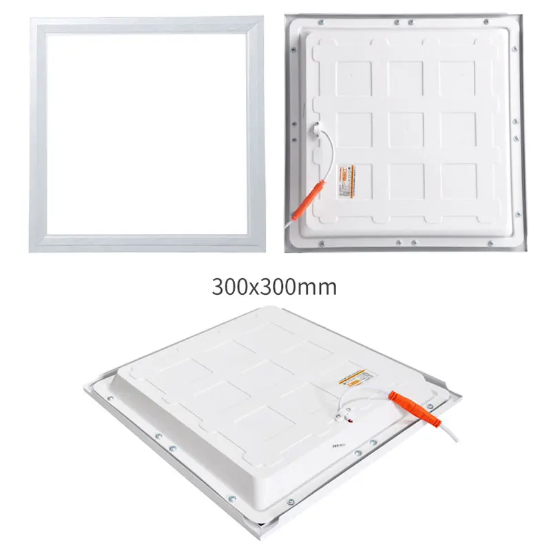 

Ultra Thin Flat 20W LED Panel Light 300x300mm Square Lampada High Power Cold white Energy Savin Indoor Ceiling Lamp for Office