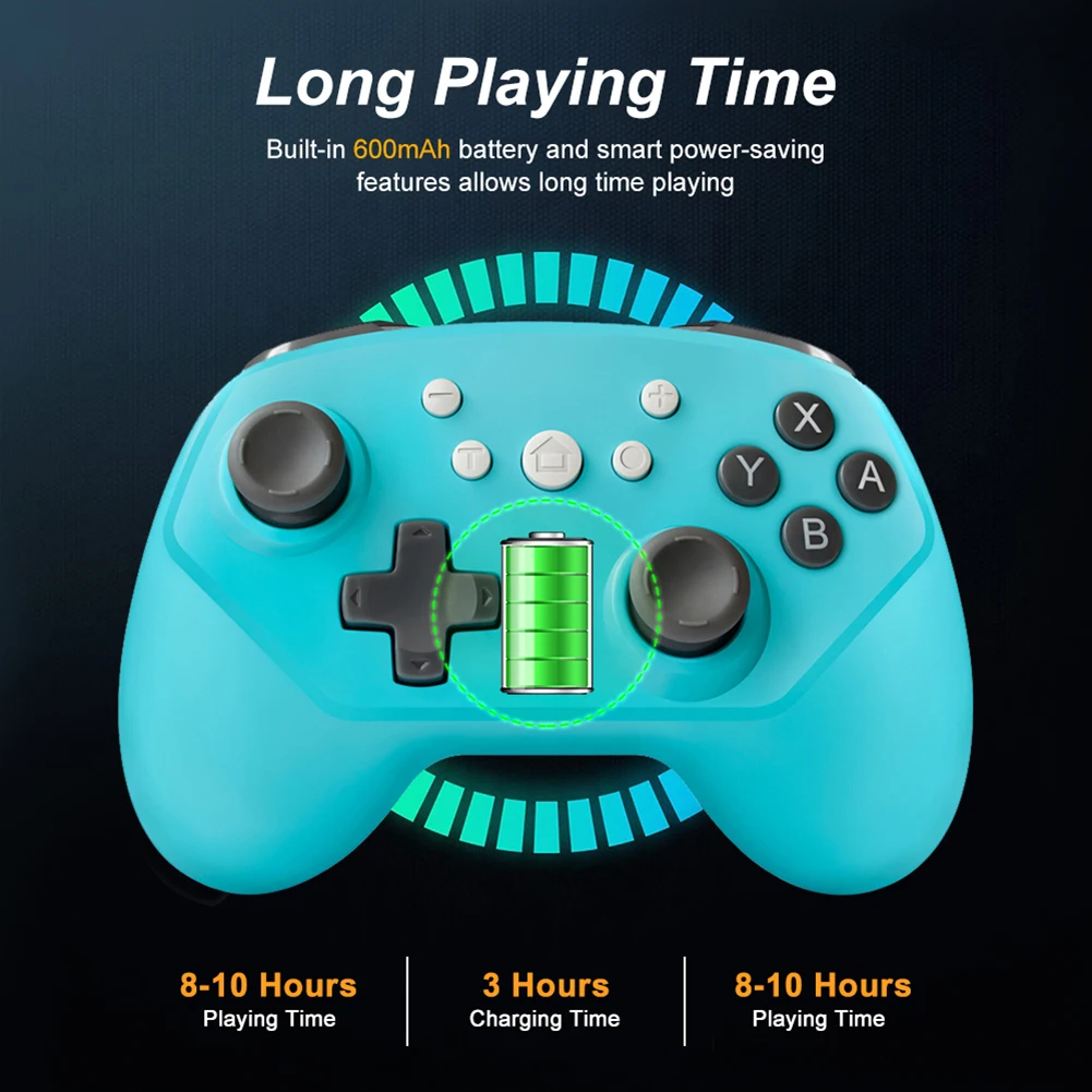 Wireless Bluetooth Gamepad For Nintendo Switch Pro NS PS3 Video Game USB Joystick Controller Console With 6-Axis | Электроника