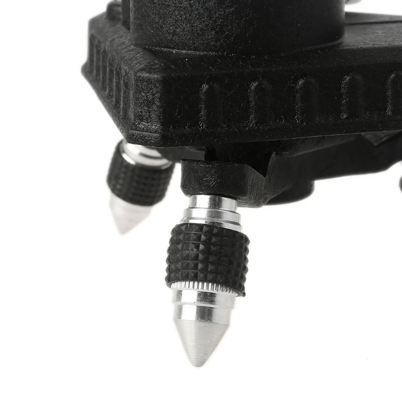 

Level Adapter 360 Degree Adjustable Rotation Tripod Bracket Pedestal for 1/4 Inch Interface Level Turning Pivoting Base