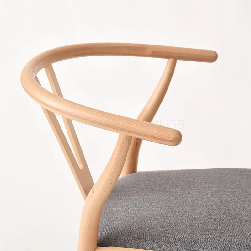 Стул обеденный из массива дерева креативный стул для кабинета спинка кафе столик