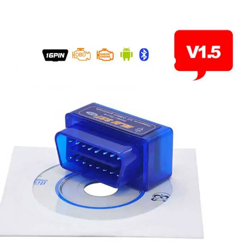 2019 Супер Мини ELM327 Bluetooth V2.1 / V1.5 OBD2 автомобильный диагностический инструмент ELM 327