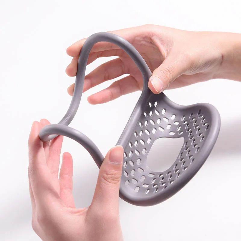 sink shelf soap sponge drain rack silicone storage basket bag faucet holder adjustable bathroom holder sink kitchen accessorie free global shipping