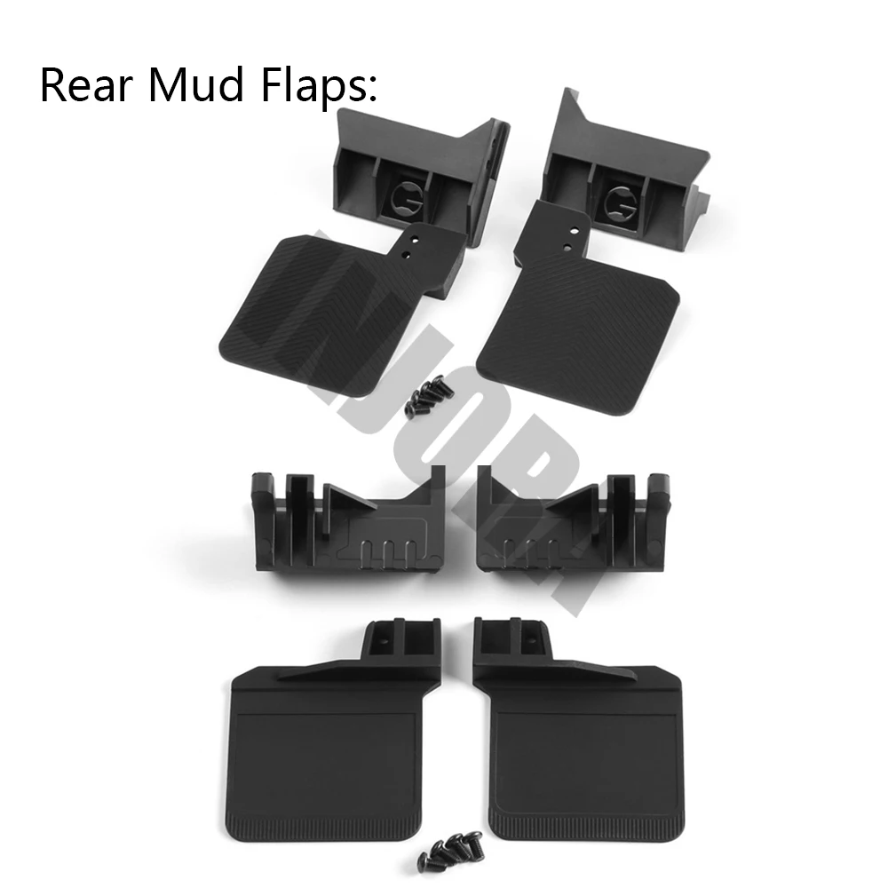 Брызговики резиновые передние и задние TRX4 для радиоуправляемого гусеничного