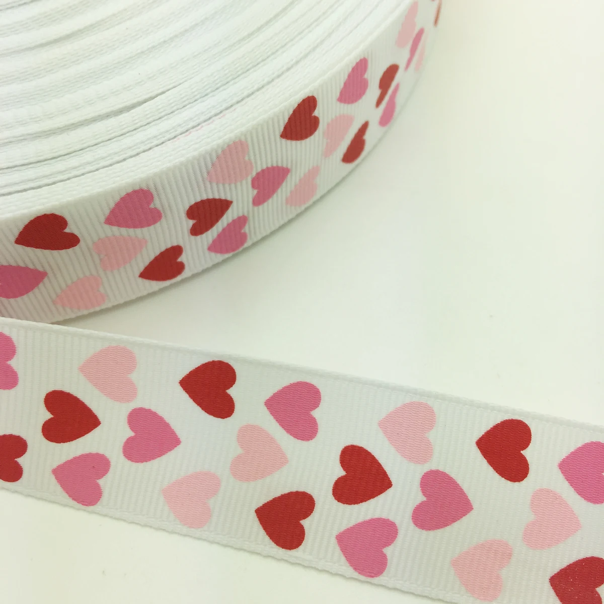 Лента для волос с принтом персикового сердца бант шитья 5 ярдов 1 '✥ мм | Дом и
