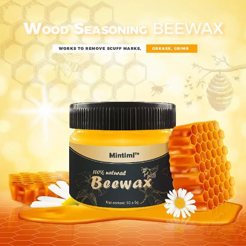 

1 PCS Wood Seasoning Beewax Wood Care Wax Wood Maintenance Cleaning Polished Waterproof Wear-Resistant Wax Furniture Care