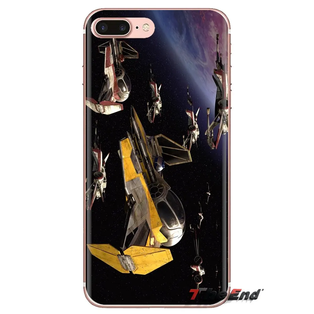 For Huawei Mate Honor 4C 5C 5X 6X 7 7A 7C 8 9 10 8C 8X 20 Lite Pro Vintage Star Wars Spaceship Transparent Soft Shell Covers |