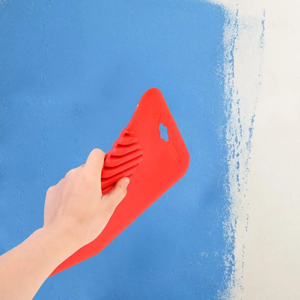 Настенный скребок большая резиновая лопата красная коническая кисть ручной