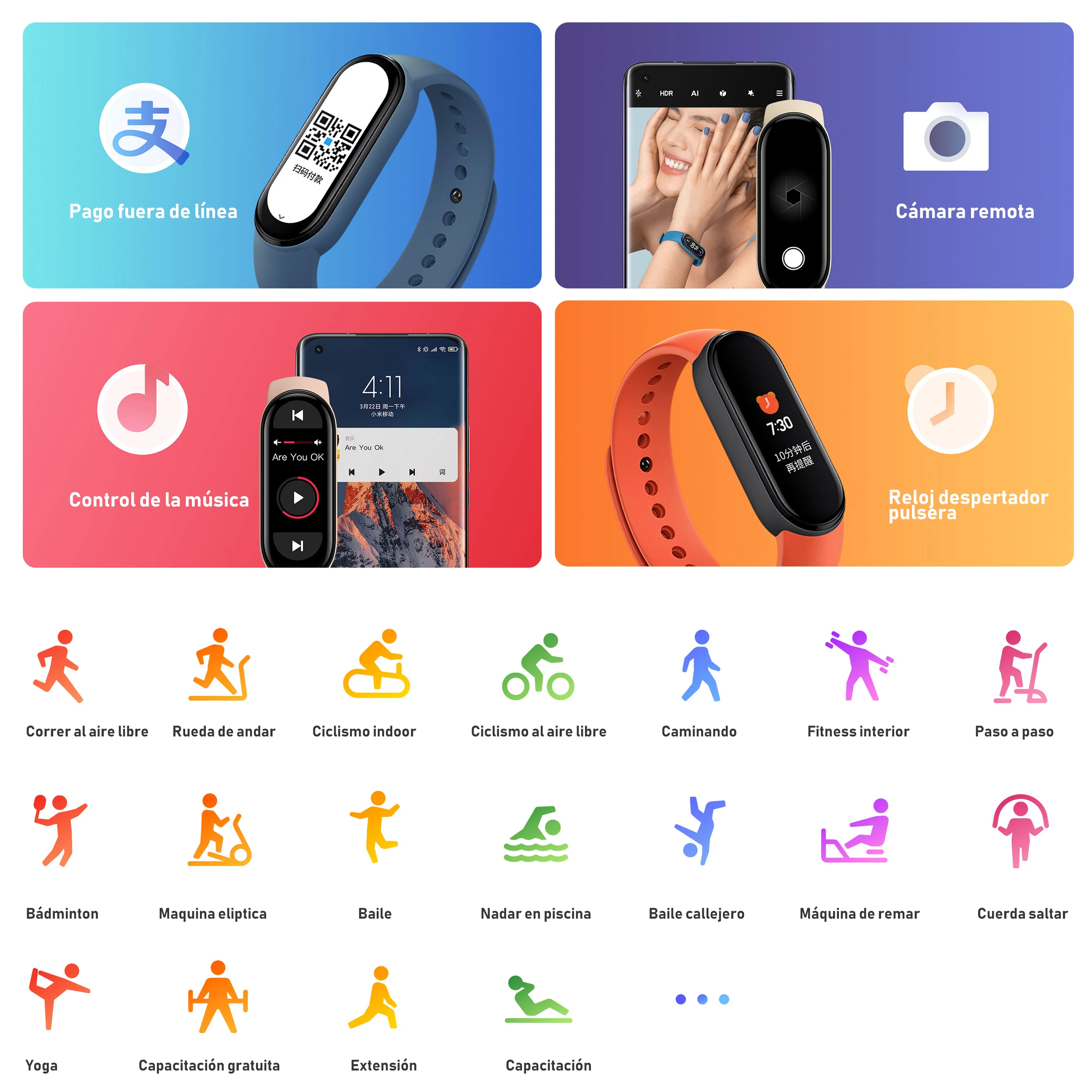 Новинка 2021 умный Браслет Xiaomi Mi Band 6 фитнес-трекер с цветным AMOLED экраном 1 56 дюйма