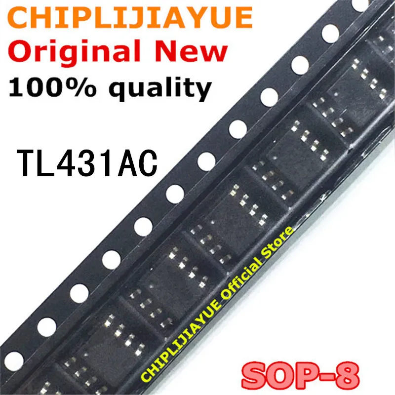 (10 шт) 100% новый TL431AC TL431ACDR TL431ACDT TL431 431AC СОП-8 оригинальный микросхема Чипсет BGA в