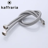 kaffraria hot and cold water inlet pipe stainless steel soft kitchen bathroom faucet accessories 60 cm 80 cm length