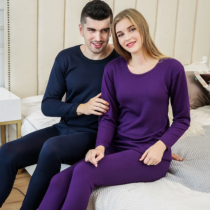 Новое поступление вельветовое плотное теплое термобелье набор подштанников для