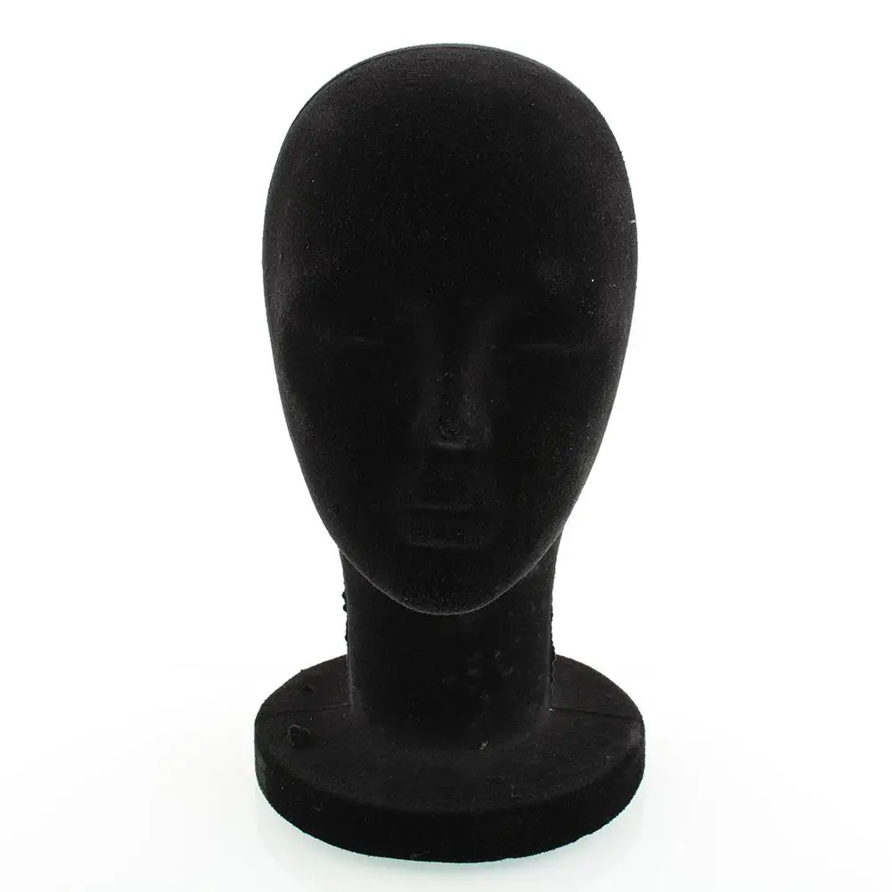 

Female Styrofoam Foam Mannequin 56cm Black Black Head Head 56cm