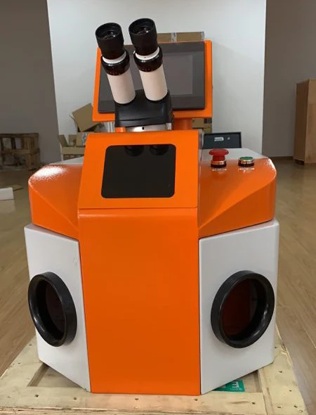 Портативный лазерный сварочный аппарат для ремонта ювелирных изделий золотых и