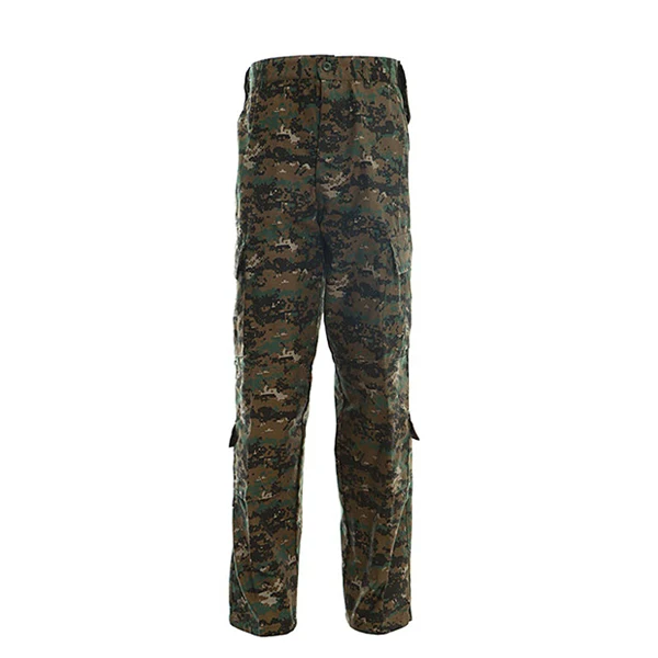 WLDG Men's Outdoor Hiking Trekking Pants Tactical Waterproof Camouflage Trousers Army Military ACU Climbing Hunting Combat Clothing - Color: WLDG