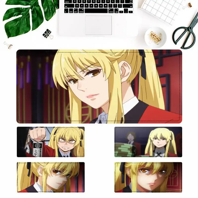 

Personalized Kakegurui Mary Saotome Mouse Pad Gaming MousePad Large Big Mouse Mat Desktop Mat Computer Mouse pad For Overwatch