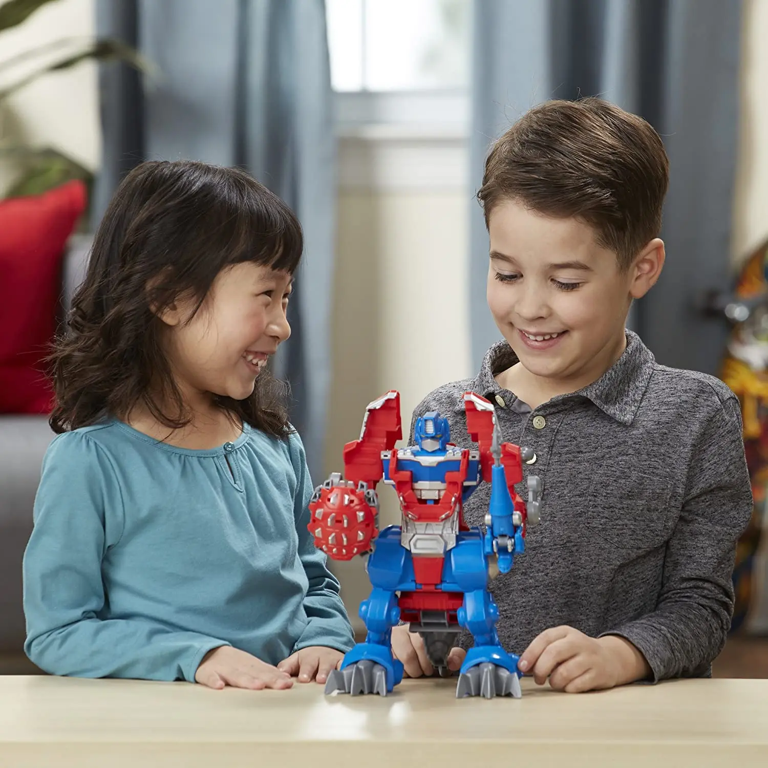 Фигурки героев Hasbro Playskool Трансформеры спасательные роботы Optimus Prime Caballero 26 см экшн