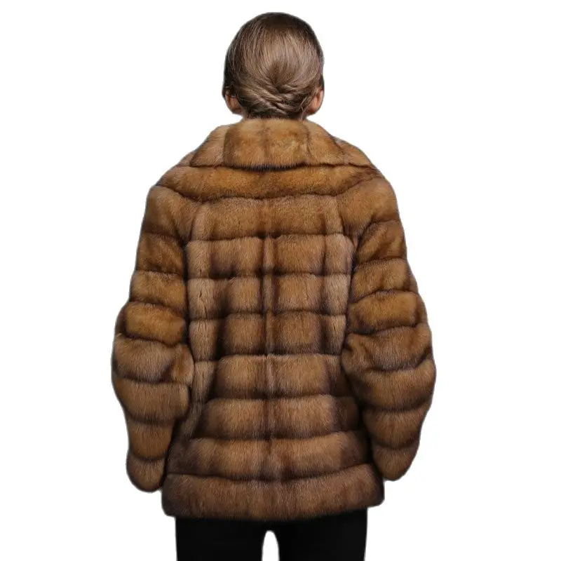 Рисунок 6 - Коричневые натуральные шиншилловые