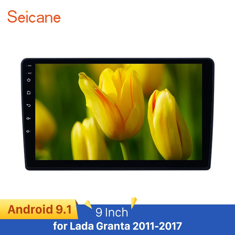 Автомагнитола Seicane 9 дюйм Bluetooth GPS для Lada Granta автомагнитола на базе Android 1 с