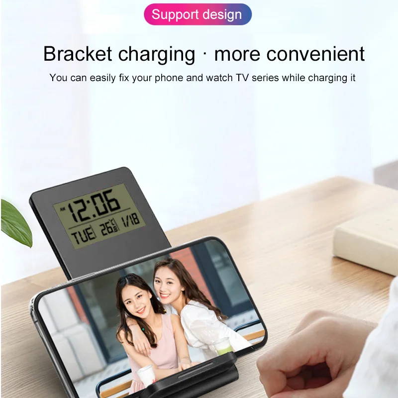 Беспроводное зарядное устройство для Samsung S10 S9 S8 беспроводная зарядная