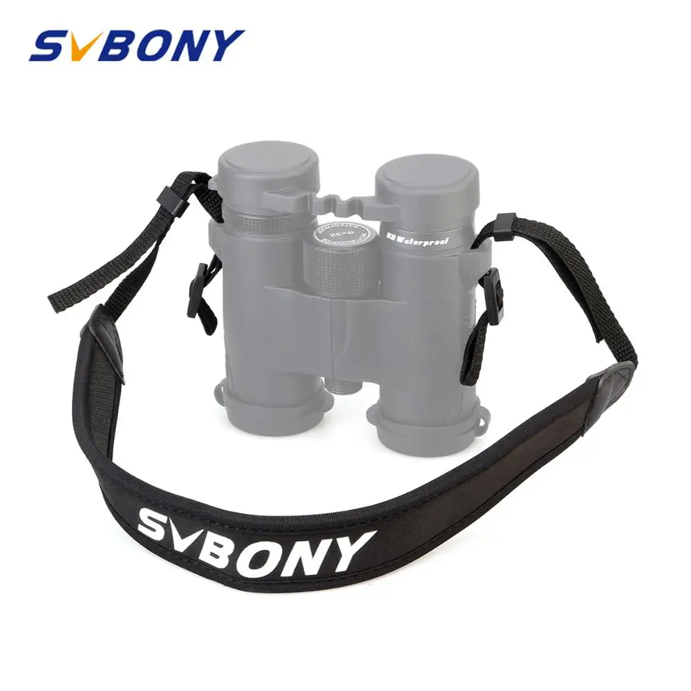 SVBONY SV122 ремешок для шеи обтекаемая ткань для дайвинга широкий удобный регулируемый ремешок на шею, через плечо для камер и биноклей