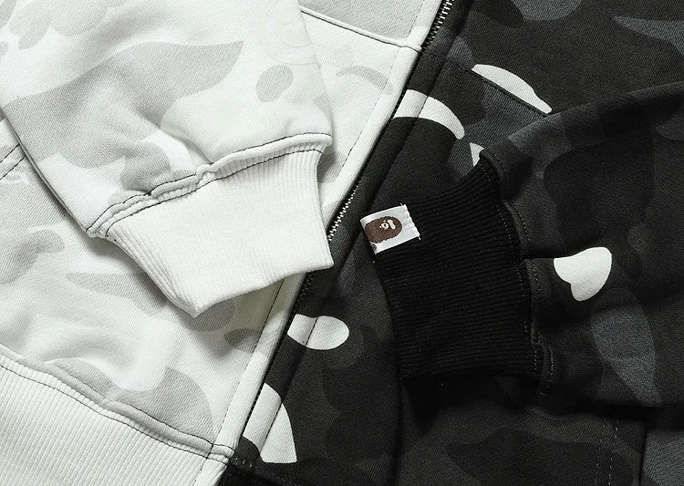 

Bape Hoodie Winter Luminous Hoody Youth Casual Jacket Streetwear Harajuku Plus Size Oversized Sweatshirt Men Clothing