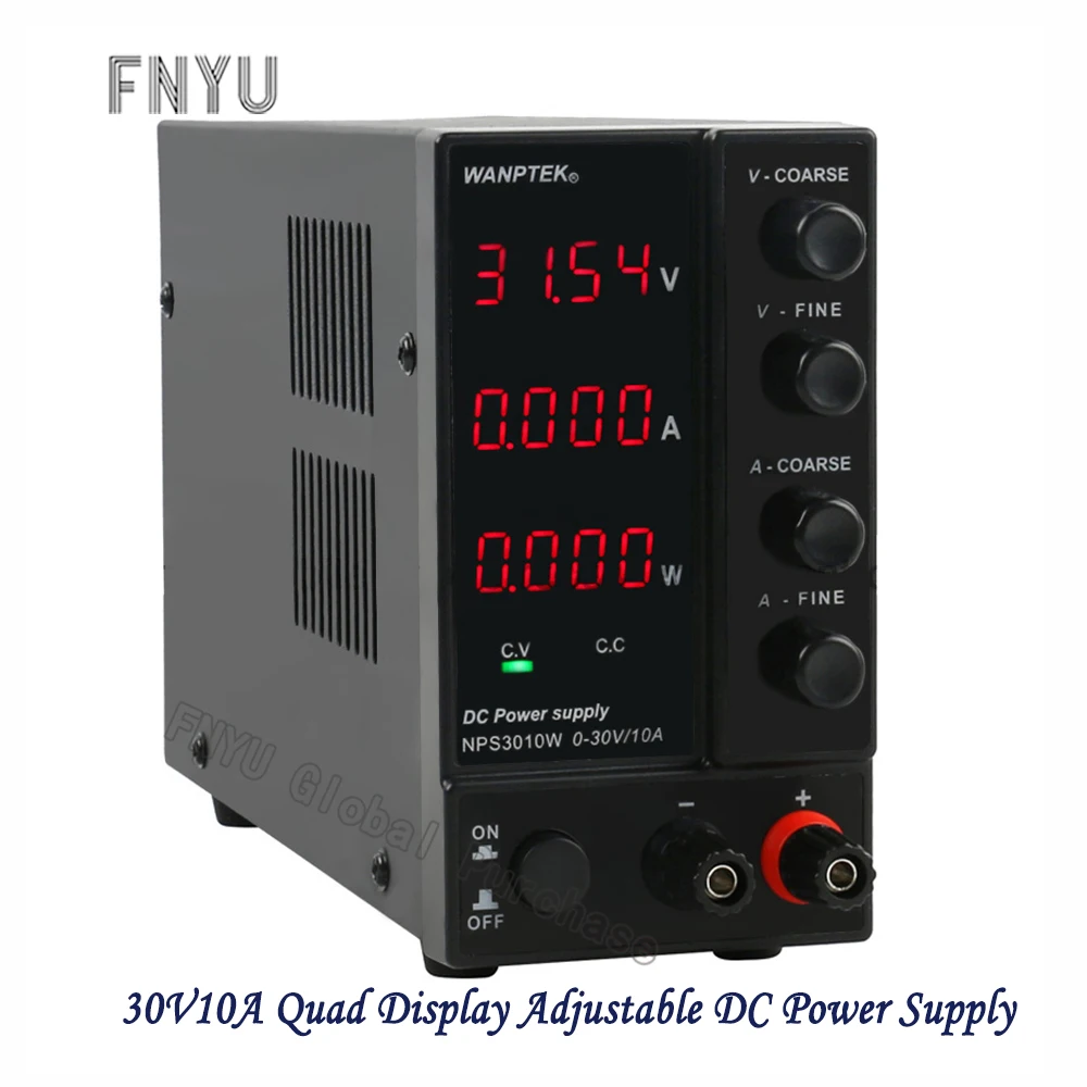 NPS3010W 30V10A источник питания постоянного тока с четырьмя дисплеями цифровой