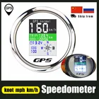 85 мм GPS Спидометр для лодки автомобиля Мотор яхта с GPS антенной TFT экран Водонепроницаемый одометр Регулируемый Поездки ODO COG вольтметр