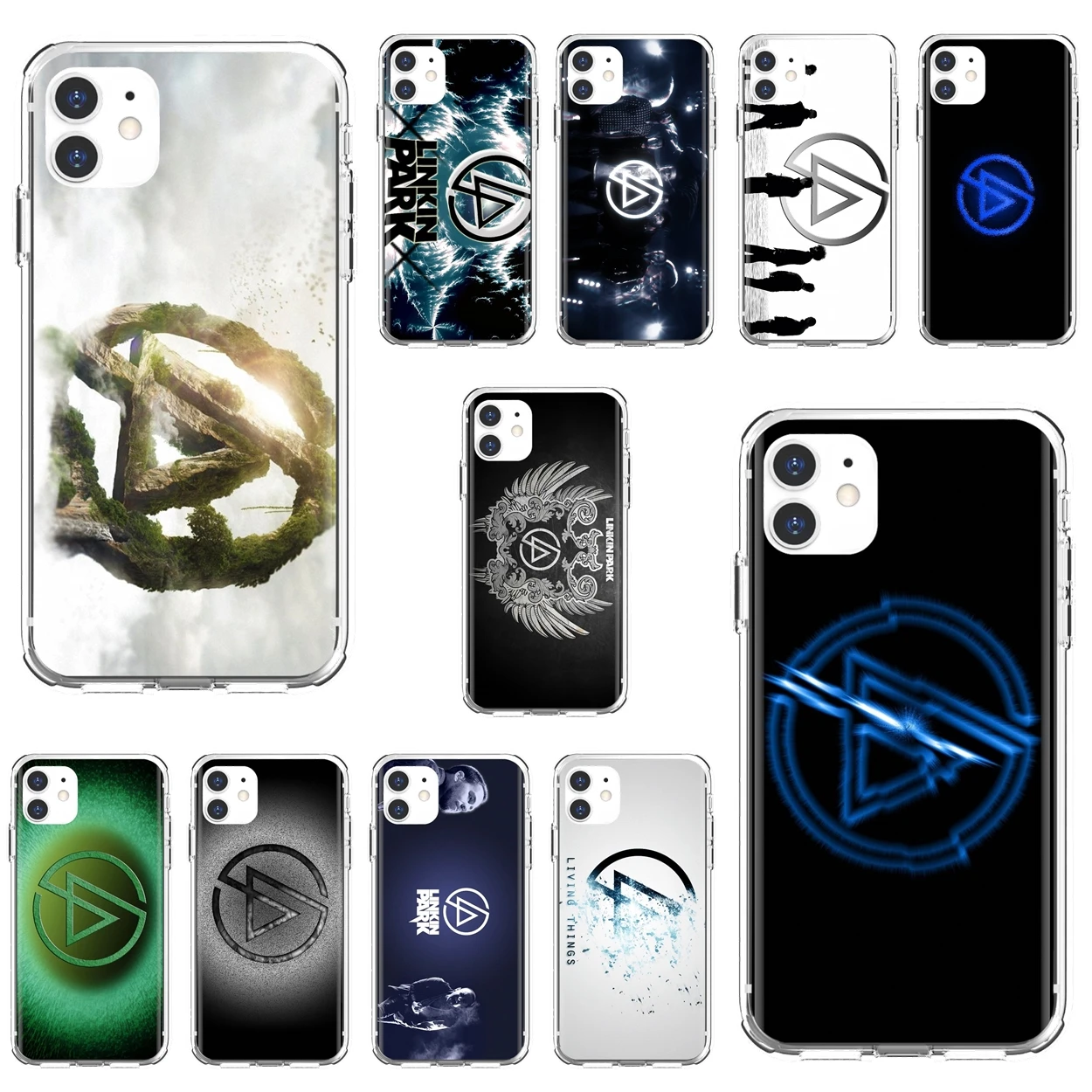 Силиконовый чехол для Samsung Galaxy S7 S8 S9 S10E S20 FE Note 10 20 Edge Lite Plus Ultra Logo Z punk group Art Linkin