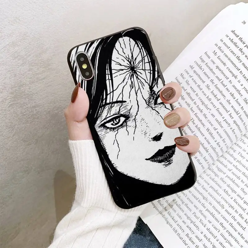 Чехол для телефона с ужасным комиксом junji ito Tomie Tees iphone 13 8 7 6 6S Plus 5 5S SE 2020 12pro max XR X XS MAX